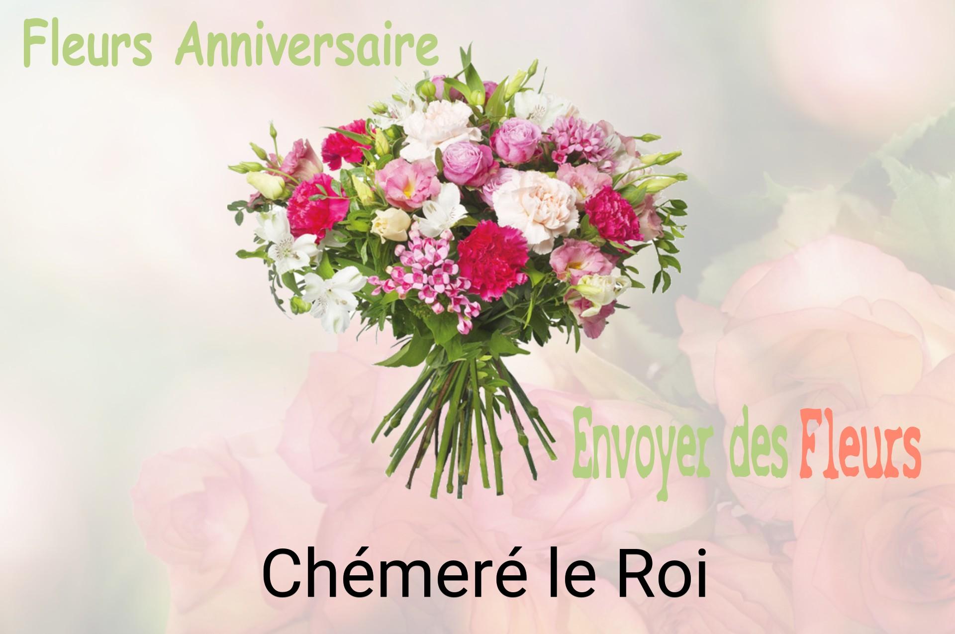 Bouquet de fleurs d’anniversaire livré à Chémeré-le-Roi