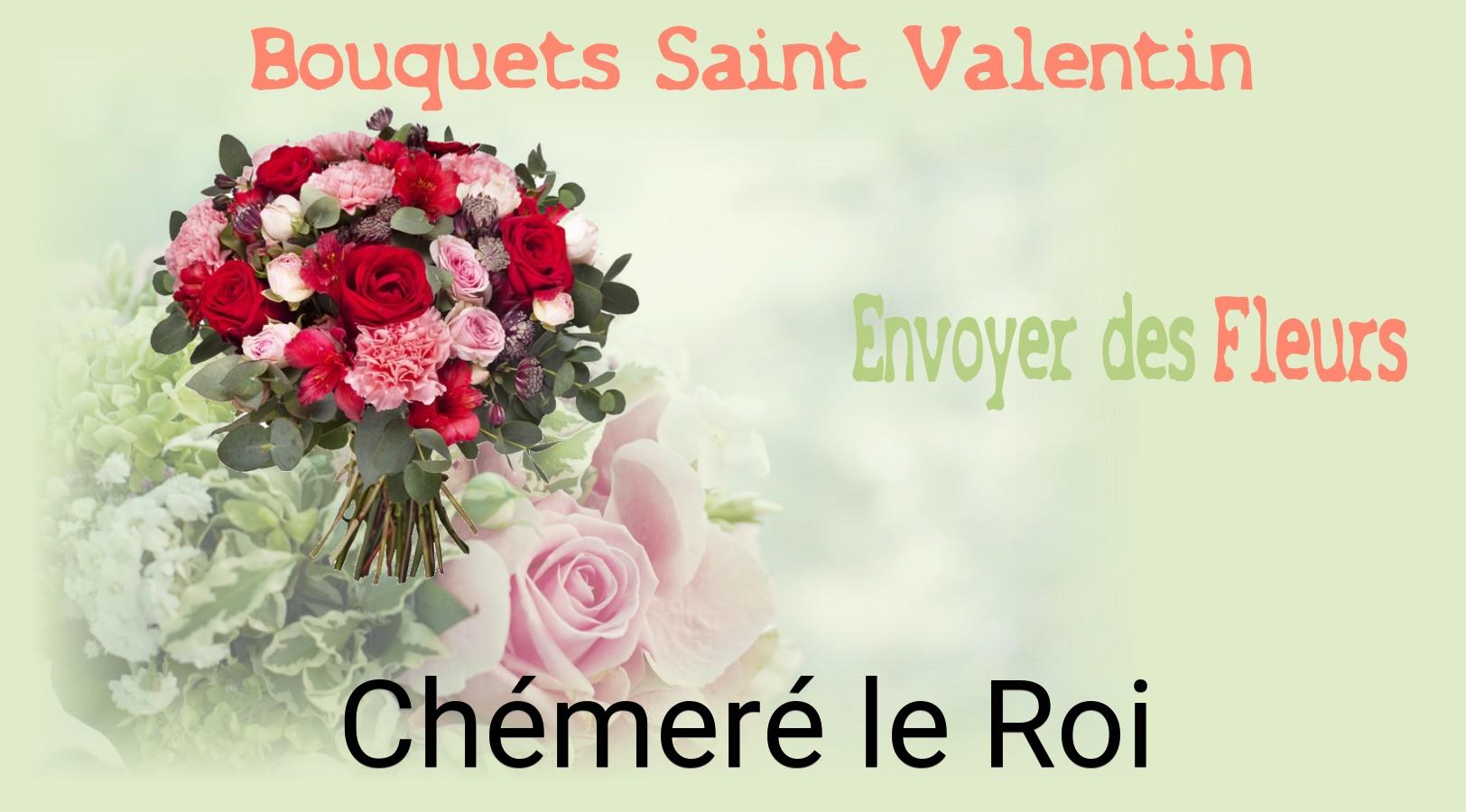 Roses de Saint-Valentin livrées à Chémeré-le-Roi